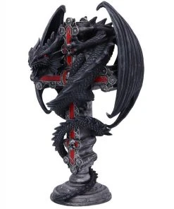 Nemesis Now Anne Stokes Gothic Guardian Candle Holder + Free Vampire Tears Candles 13 Nemesis Now Anne Stokes Gothic Guardian Candle Holder + Free Vampire Tears Candles