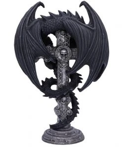 Nemesis Now Anne Stokes Gothic Guardian Candle Holder + Free Vampire Tears Candles 15 Nemesis Now Anne Stokes Gothic Guardian Candle Holder + Free Vampire Tears Candles