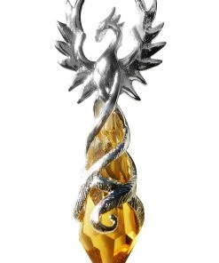 Anne Stokes Jewellery Anne Stokes Silver Phoenix Flame All Jewellery