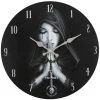 Something Different Anne Stokes Gothic Prayer Wall Clock All Homeware