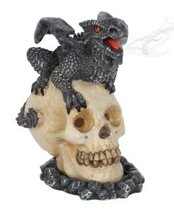 Something Different Anne Stokes Black Dragon Incense Cone Burner