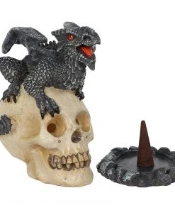 Something Different Anne Stokes Black Dragon Incense Cone Burner