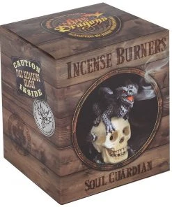 Something Different Anne Stokes Black Dragon Incense Cone Burner