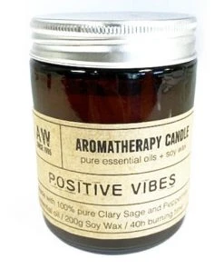 Ancient Wisdom Aromatherapy Candle Positive Vibes Spell Candles