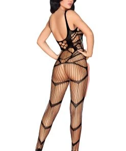 Livia Corsetti Atalia Bodystocking Black