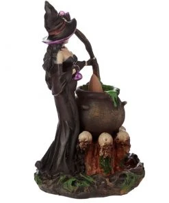 Puckator All Homeware Witches Cauldron Backflow Incense Burner