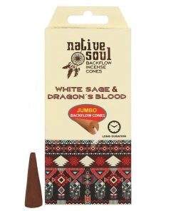 Something Different All Homeware Native Soul White Sage And Dragons Blood Incense Backflow Cones