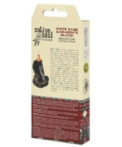 Something Different All Homeware Native Soul White Sage And Dragons Blood Incense Backflow Cones