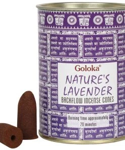Something Different Goloka Lavender Backflow Incense Cones