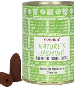 Something Different Goloka Jasmine Backflow Incense Cones All Homeware