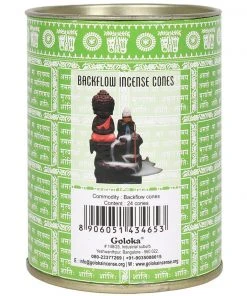 Something Different Goloka Jasmine Backflow Incense Cones All Homeware