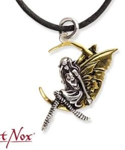 Echt All Jewellery EtNox Elf In Moon Pendant