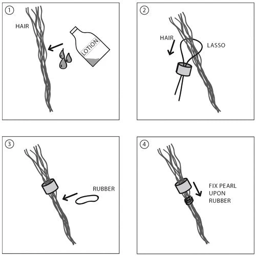 Echt EtNox Beard Or Hair Pearl BP1004 4 Echt EtNox Beard Or Hair Pearl BP1004