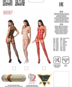 Passion Lingerie Passion Bodystocking BS067 Black