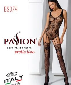 Passion Lingerie Passion Bodystocking BS074 Black Bodystockings 17 Passion Lingerie Passion Bodystocking BS074 Black Bodystockings