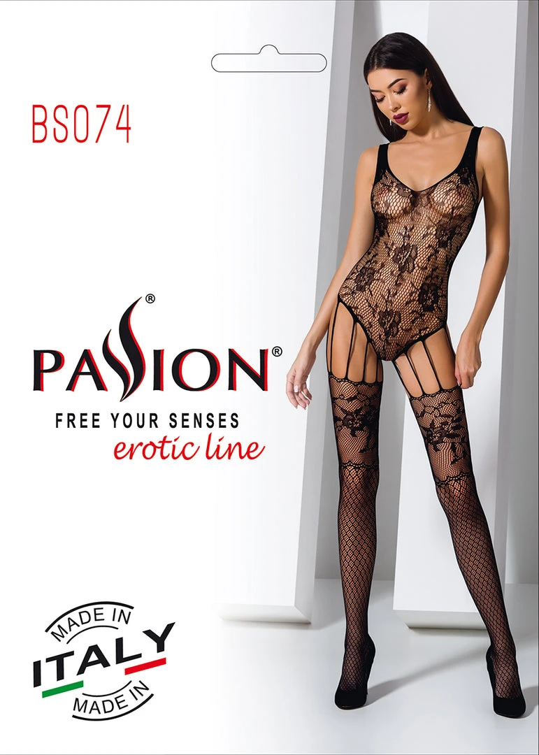 Passion Lingerie Passion Bodystocking BS074 Black Bodystockings 9 Passion Lingerie Passion Bodystocking BS074 Black Bodystockings
