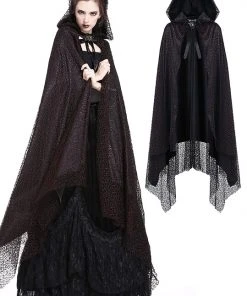 Ladies Gothic Clothing Dark In Love Noctrina Gothic Cape