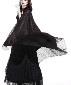 Ladies Gothic Clothing Dark In Love Noctrina Gothic Cape