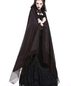 Ladies Gothic Clothing Dark In Love Noctrina Gothic Cape
