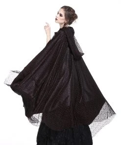 Ladies Gothic Clothing Dark In Love Noctrina Gothic Cape