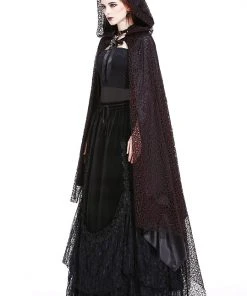 Ladies Gothic Clothing Dark In Love Noctrina Gothic Cape