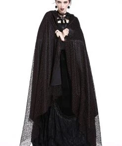 Ladies Gothic Clothing Dark In Love Noctrina Gothic Cape