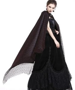Ladies Gothic Clothing Dark In Love Noctrina Gothic Cape