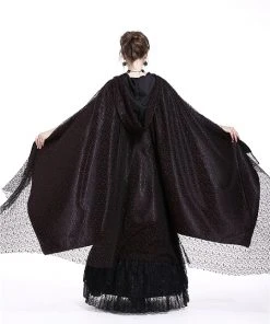 Ladies Gothic Clothing Dark In Love Noctrina Gothic Cape