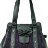 Gothic Accessories Banned Maplesage Handbag Purple