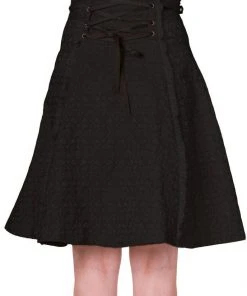 Banned Rise Of Dawn Skirt Black