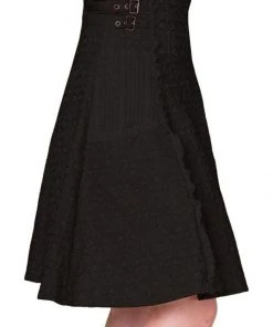 Banned Rise Of Dawn Skirt Black