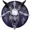 Alternative Gifts Baphomet Candle Holder Purple All Homeware