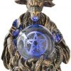 Gothic Gifts Baphomet With LED Crystal Ball