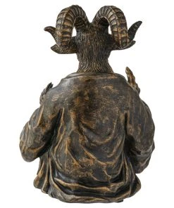 Gothic Gifts Baphomet With LED Crystal Ball