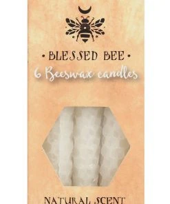 Something Different Beeswax Spell Candles Pack Of 6 White