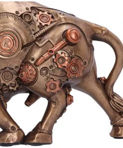 Nemesis Now Binary Bull Steampunk Figurine Steampunk Homeware
