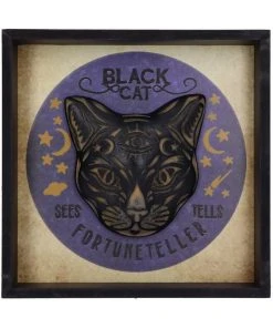 Nemesis Now Witchy Homeware Black Cat Fortune Teller