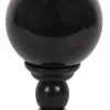 Something Different Black Crystal Ball On Stand Large