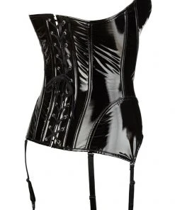 Ladies Fetish Clothing Black Level Vinyl Corsage 12 Ladies Fetish Clothing Black Level Vinyl Corsage