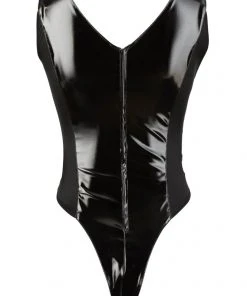 Black Level Vinyl Open Cup Body Ladies Fetish Clothing 7 Black Level Vinyl Open Cup Body Ladies Fetish Clothing