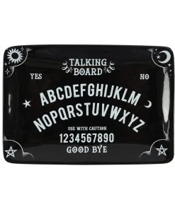 Something Different Black Talking Board Trinket Dish