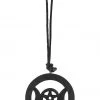 Something Different Black Wooden Hanging Triple Moon All Homeware