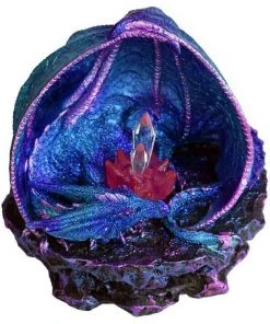 Alternative Gifts Dragon In Rock LED Blue Sale