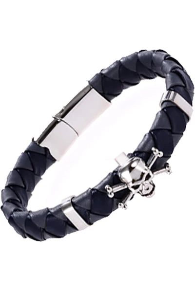 Echt EtNox Braided Pirate Skull Bracelet Pirate Costumes 3 Echt EtNox Braided Pirate Skull Bracelet Pirate Costumes