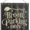 Something Different Broom Parking Only Sign All Homeware 2 Something Different Broom Parking Only Sign All Homeware