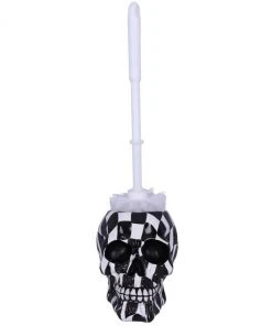 Nemesis Now Brush With Death Harlequin Toilet Brush Bathroom