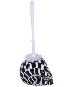 Nemesis Now Brush With Death Harlequin Toilet Brush Bathroom