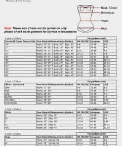 Ladies Gothic Clothing Burleska Passion Corset Dress Black