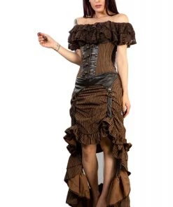 Burleska Steampunk Gemini Underbust Corset Ladies Steampunk Clothing