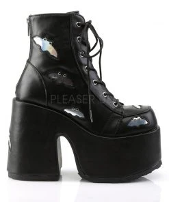 Demonia CAMEL-201 Boots Black Gothic Boots
